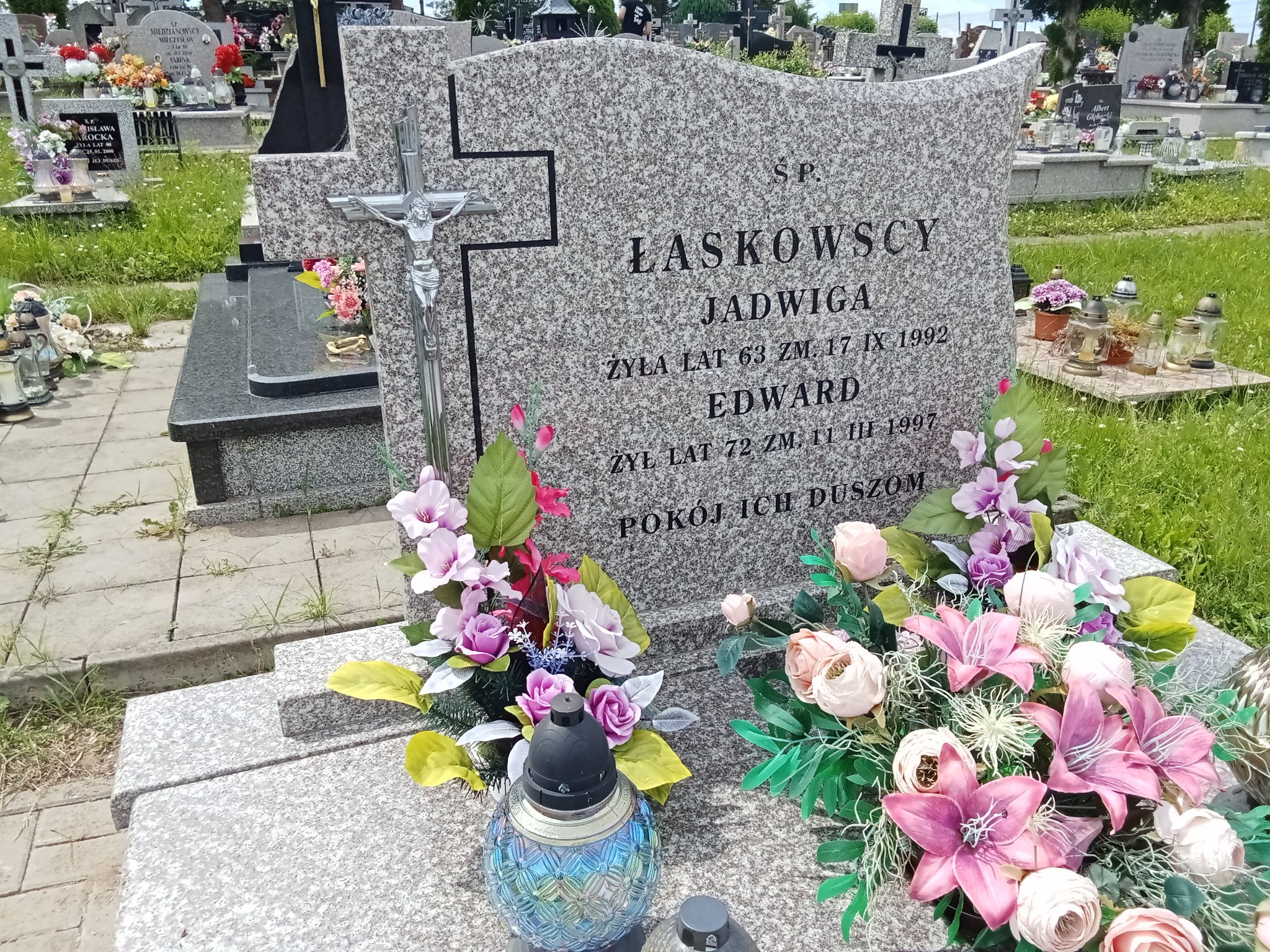 Grób Jadwiga Łaskowska