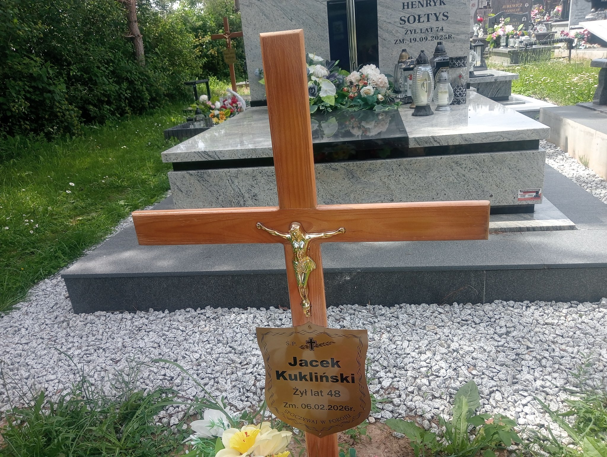 Jacek Kukliński 1977 Kalinowo - Grobonet - Wyszukiwarka osób pochowanych