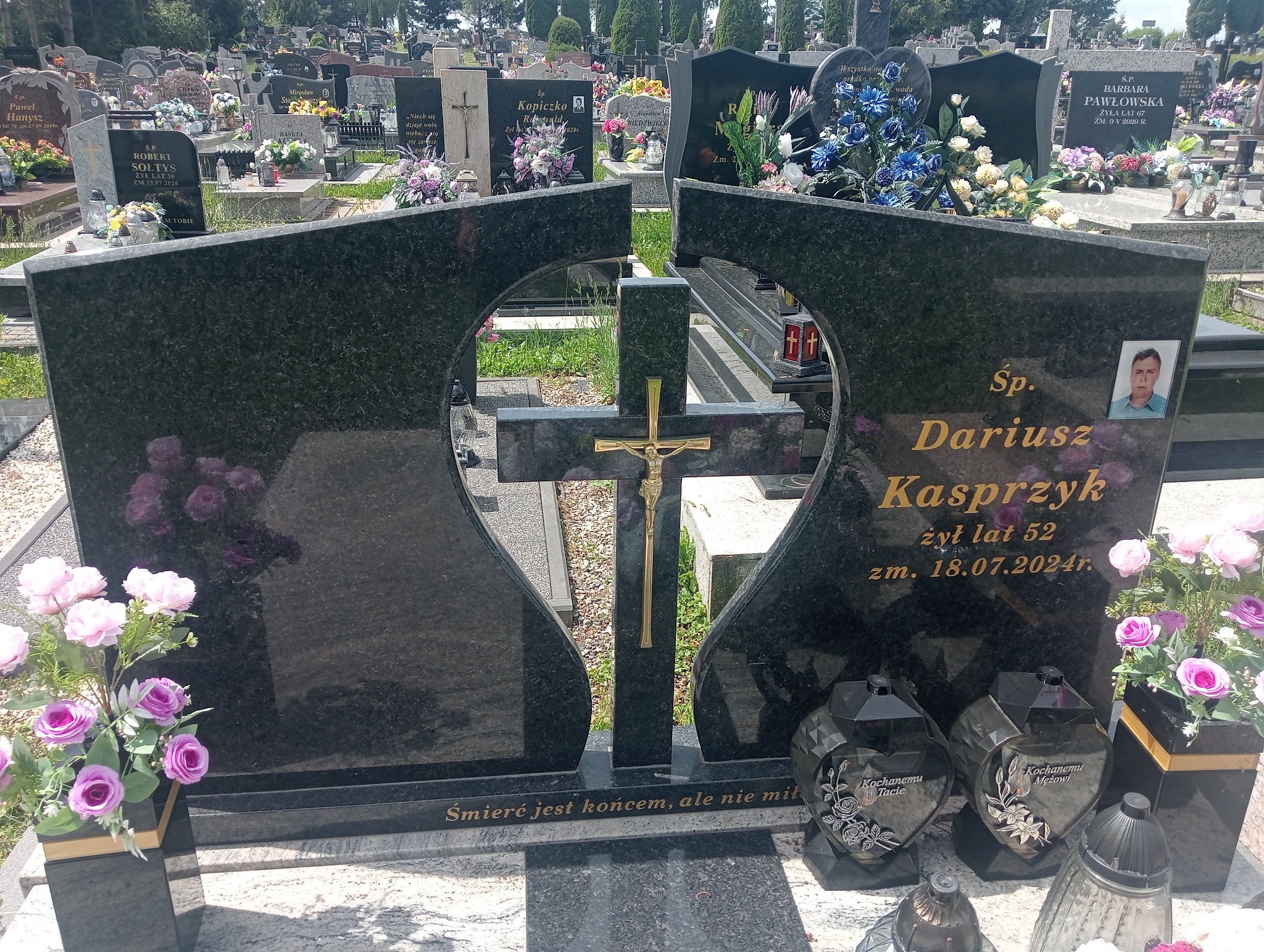 Dariusz Kasprzyk 1972 Kalinowo - Grobonet - Wyszukiwarka osób pochowanych