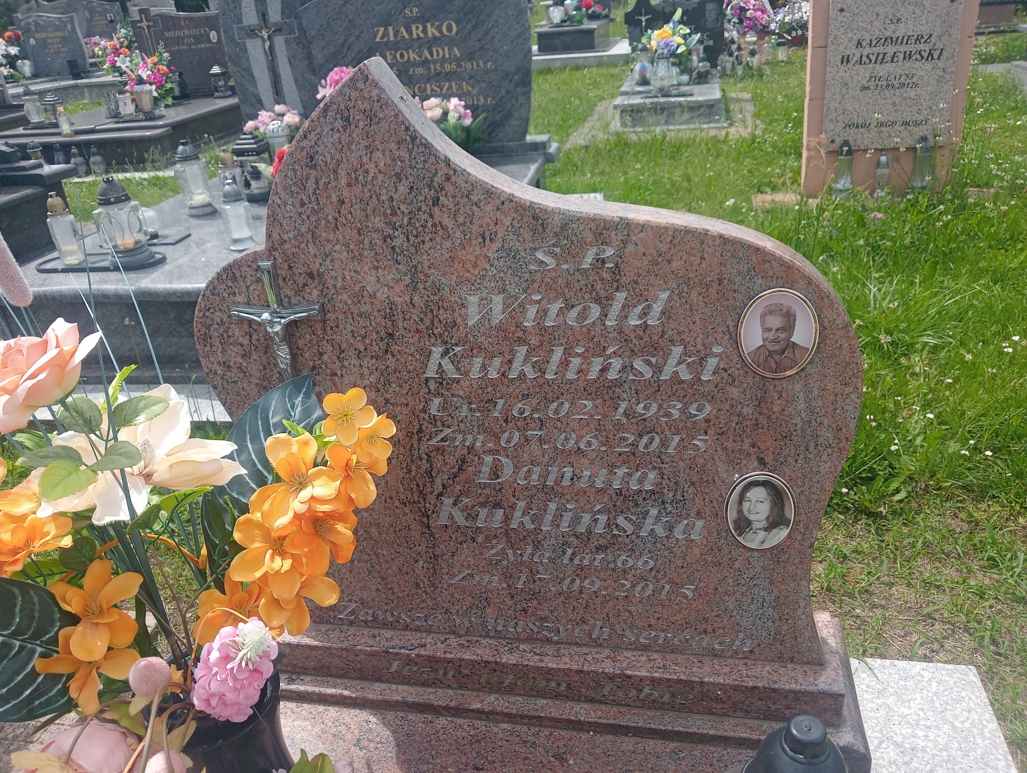 Grób Danuta Kuklińska