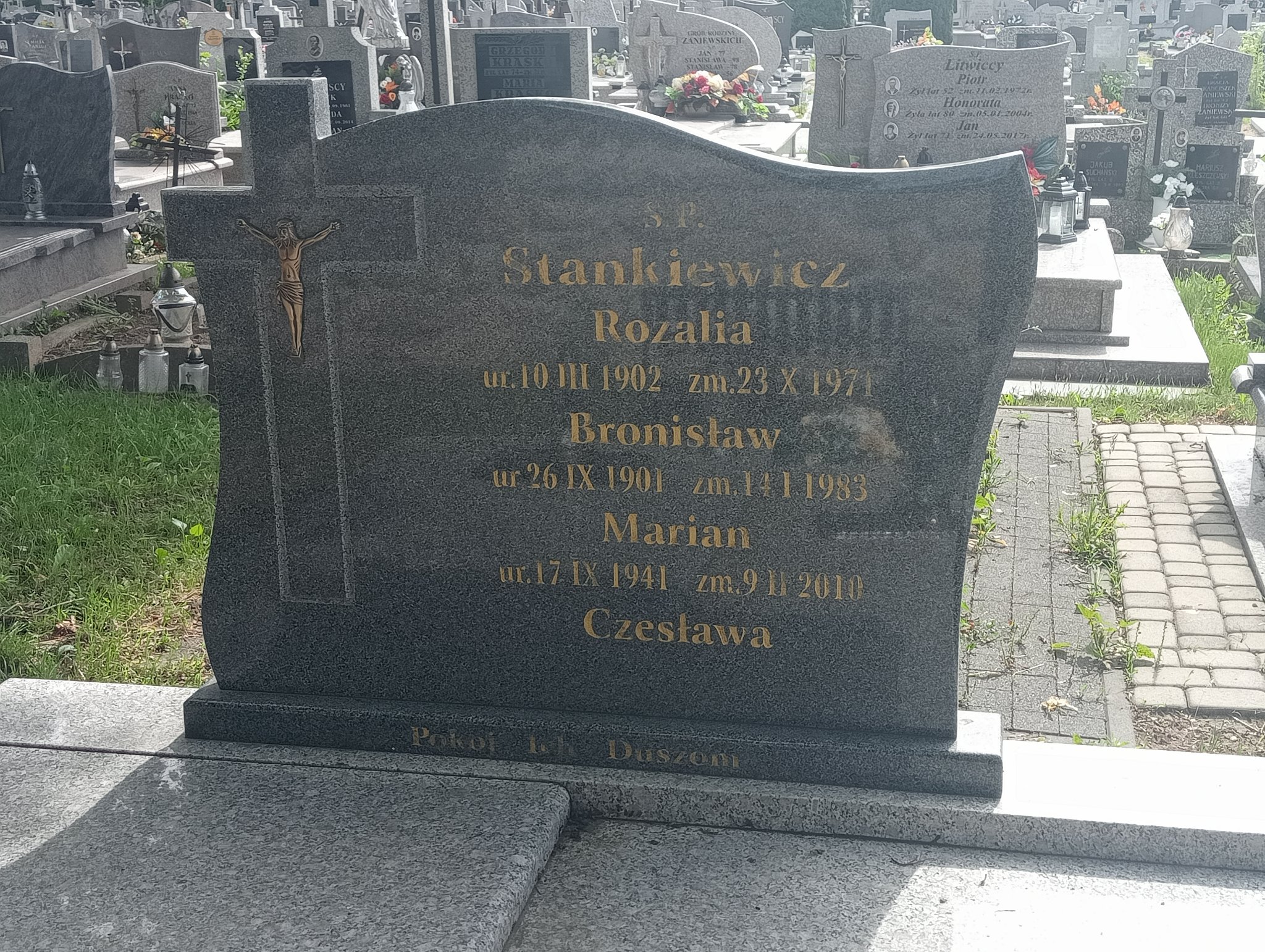 Grób Marian Stankiewicz