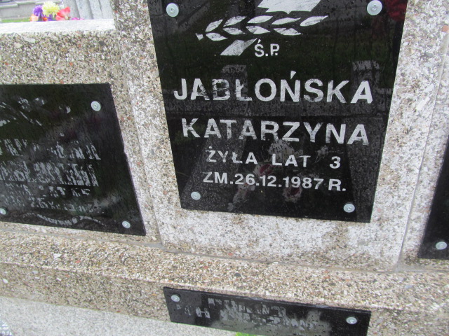 Katarzyna Jabłońska Kalinowo - Grobonet - Wyszukiwarka osób pochowanych