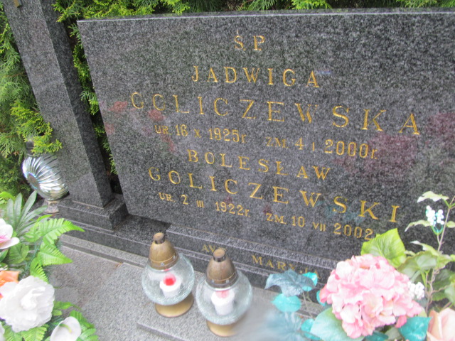 Jadwiga Goliczewska 1925 Kalinowo - Grobonet - Wyszukiwarka osób pochowanych