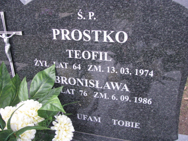 Grób Teofil Prostko